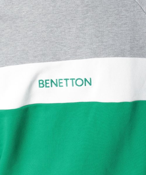 BENETTON (mens)(ベネトン（メンズ）)/カラーブロックラグランスウェットトレーナー・ユニセックス/img09