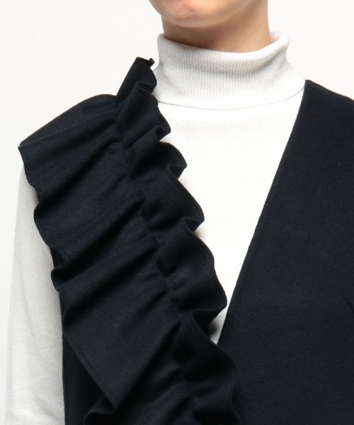 【LOULOU WILLOUGHBY】フリルリバージレ B80 W65 H89　着用サイズ：02