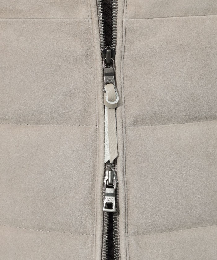 PRIMA COLLECTION】スエードレザーダウンベスト(505624019)｜HANKYU