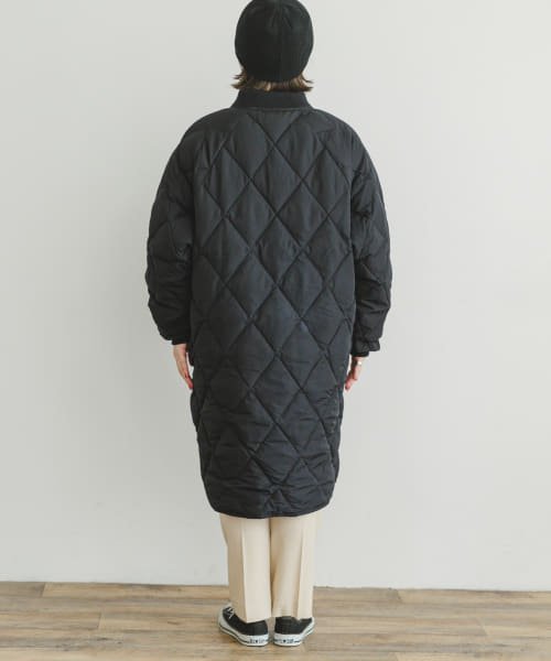 ITEMS URBANRESEARCH(アイテムズ アーバンリサーチ（レディース）)/キルティングノーカラーダウンコート/img44