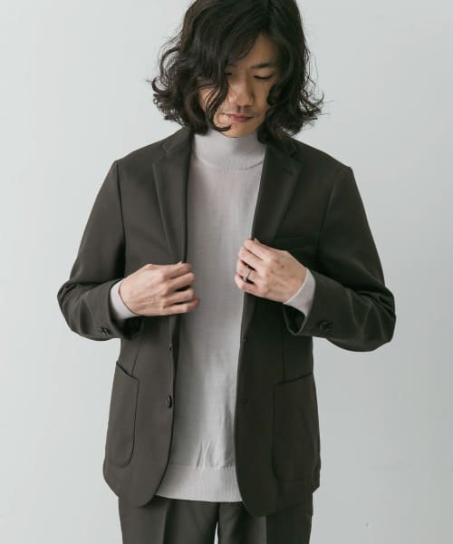 URBAN RESEARCH DOORS(アーバンリサーチドアーズ)/『イージーケア』LIFE STYLE TAILOR　ウールライクツイルコンフォータブルジャケット/img14