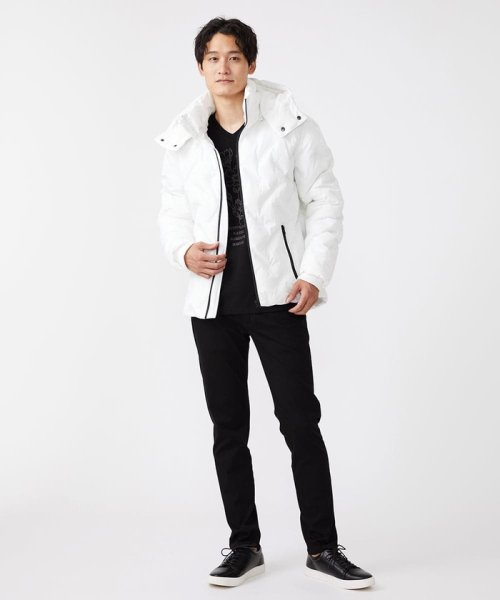 シームレス中綿ブルゾン 