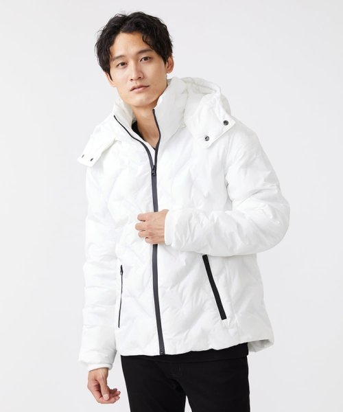 シームレス中綿ブルゾン 