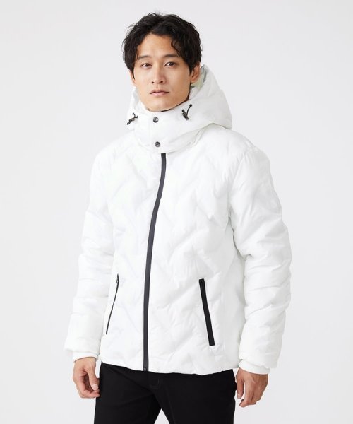 シームレス中綿ブルゾン 