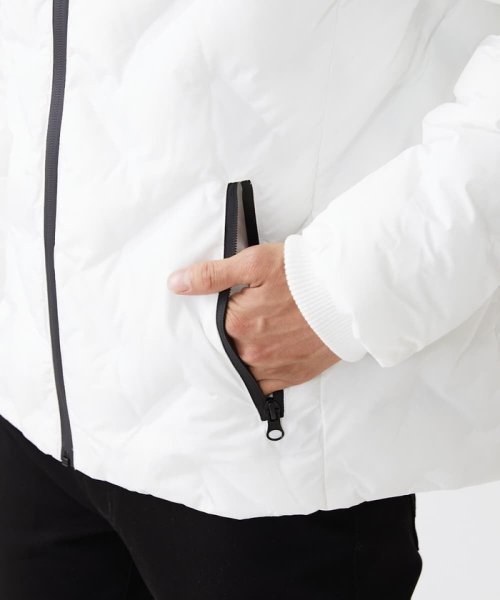 シームレス中綿ブルゾン 