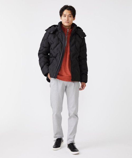 シームレス中綿ブルゾン 