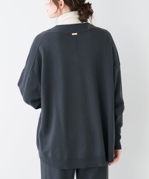 MICA&DEAL(マイカアンドディール)/【セットアップ対応商品】v/n loose knit p/o/img04