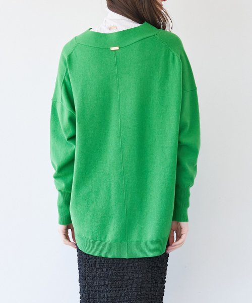 MICA&DEAL(マイカアンドディール)/【セットアップ対応商品】v/n loose knit p/o/img17