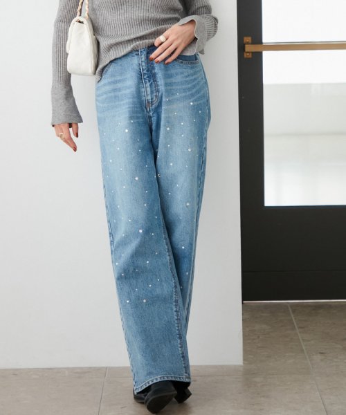 ラインストーンストレートデニム 人気・おすすめ｜使いやすい・旅行におすすめ 品質保証 全国発送 正規品・日本国内発送・安心保証付き