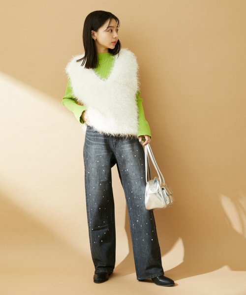 ラインストーンストレートデニム 人気・おすすめ｜使いやすい・旅行におすすめ 品質保証 全国発送 正規品・日本国内発送・安心保証付き