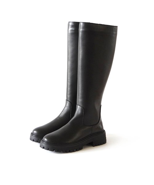 サイドジップロングブーツ【EML－P2009】 商品説明 PUPE