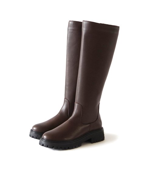サイドジップロングブーツ【EML－P2009】 商品説明 PUPE