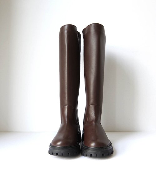 サイドジップロングブーツ【EML－P2009】 商品説明 PUPE