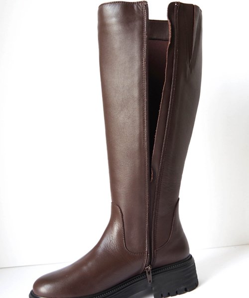 サイドジップロングブーツ【EML－P2009】 商品説明 PUPE