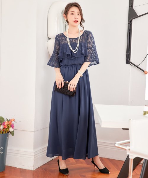 DRESS+(ドレス プラス)/パーティードレス ワンピース 体型カバー 結婚式/img28