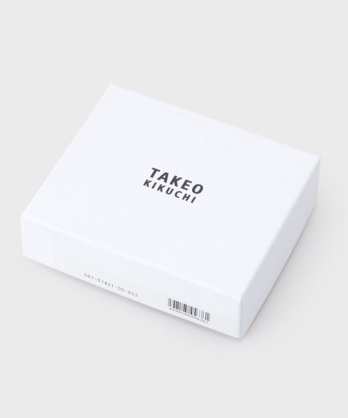 TAKEO KIKUCHI(タケオキクチ)/リップル Wステッチ 2つ折り財布/img08