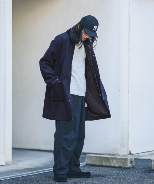 URBAN RESEARCH Sonny Label(アーバンリサーチサニーレーベル)/ストレッチメルトンロングコート/img28