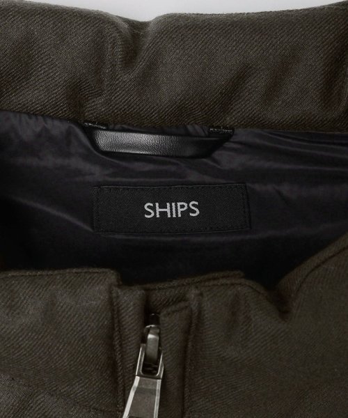 SHIPS MEN(シップス　メン)/SHIPS: ウールファブリック ダウン ベスト/img24