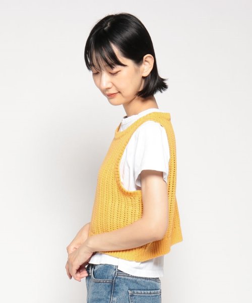 LEVI’S OUTLET(リーバイスアウトレット)/ニットベスト イエロー AMBER YELLOW/img01