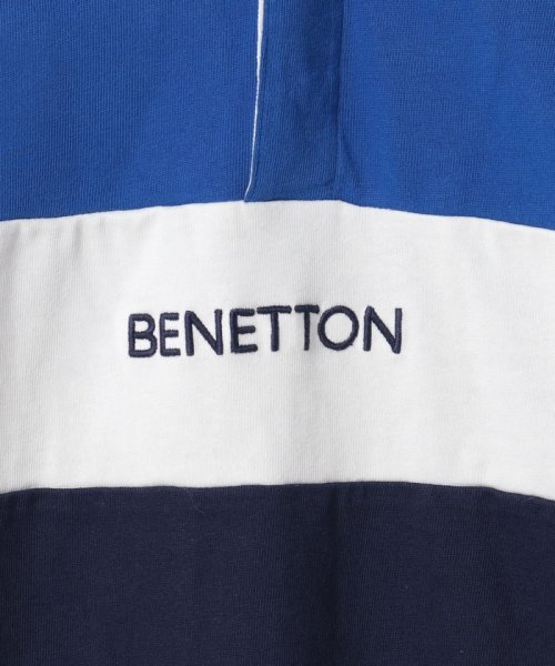 BENETTON (UNITED COLORS OF BENETTON BOYS)(ユナイテッド　カラーズ　オブ　ベネトン　ボーイズ)/キッズカラーブロック長袖ポロラガーシャツB/img06