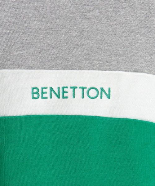 BENETTON (UNITED COLORS OF BENETTON BOYS)(ユナイテッド　カラーズ　オブ　ベネトン　ボーイズ)/キッズカラーブロックラグランスウェットトレーナーB/img06
