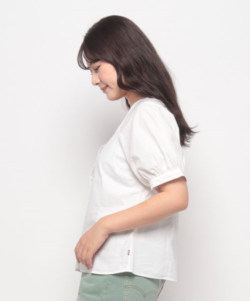 LEVI’S OUTLET(リーバイスアウトレット)/MARTA RAGLAN SS BLOUSE BRIGHT WHITE/img01