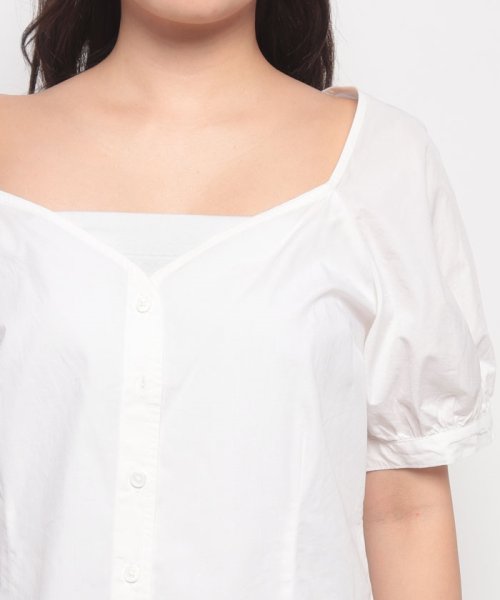 LEVI’S OUTLET(リーバイスアウトレット)/MARTA RAGLAN SS BLOUSE BRIGHT WHITE/img03