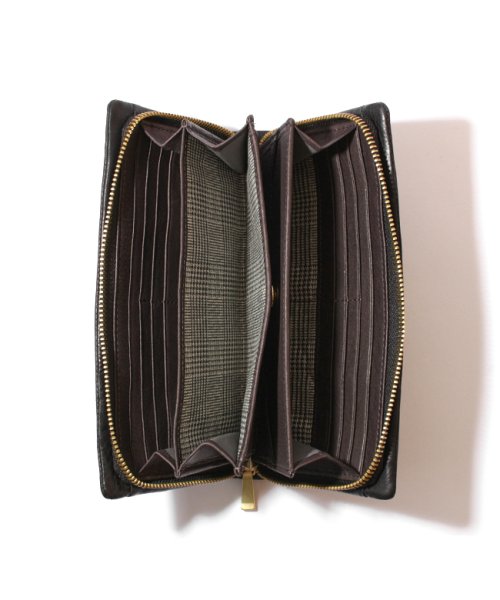 タケオキクチ 財布 長財布 メンズ ブランド ラウンドファスナー レザー 本革 ボックス型小銭入れ 大容量 TAKEO KIKUCHI 761605 TAKEO