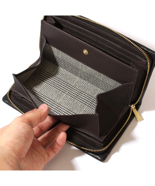 タケオキクチ 財布 長財布 メンズ ブランド ラウンドファスナー レザー 本革 ボックス型小銭入れ 大容量 TAKEO KIKUCHI 761605 TAKEO