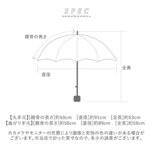 BACKYARD FAMILY(バックヤードファミリー)/晴雨兼用 折りたたみ傘 50cm シルバーコーティング/img09