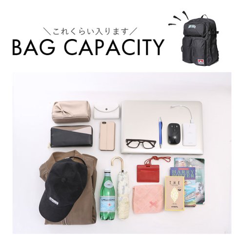 BACKYARD FAMILY(バックヤードファミリー)/BEN DAVIS ベンデイビス W－MESH DAYPACK/img15