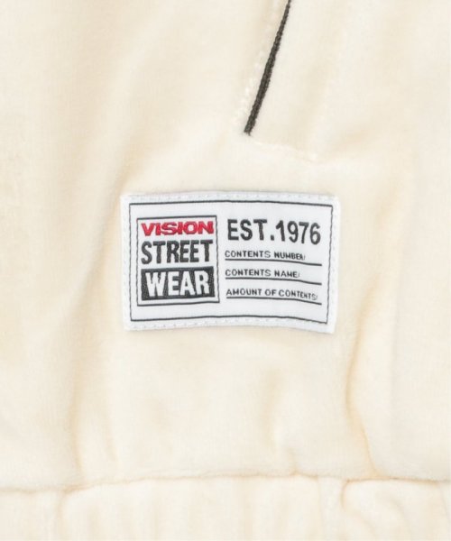 VENCE　EXCHANGE(ヴァンス　エクスチェンジ)/VISION STREET WEAR ヴィジョンストリートウェア ベロアトラックジャケット/img18