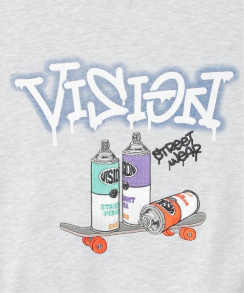 VENCE　EXCHANGE(ヴァンス　エクスチェンジ)/VISION STREET WEAR ビジョンストリートウェア スプレーイラストトレーナー/img25