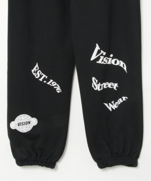 VENCE　EXCHANGE(ヴァンス　エクスチェンジ)/VISION STREET WEAR ビジョンストリートウェア ロゴスウェットパンツ/img24