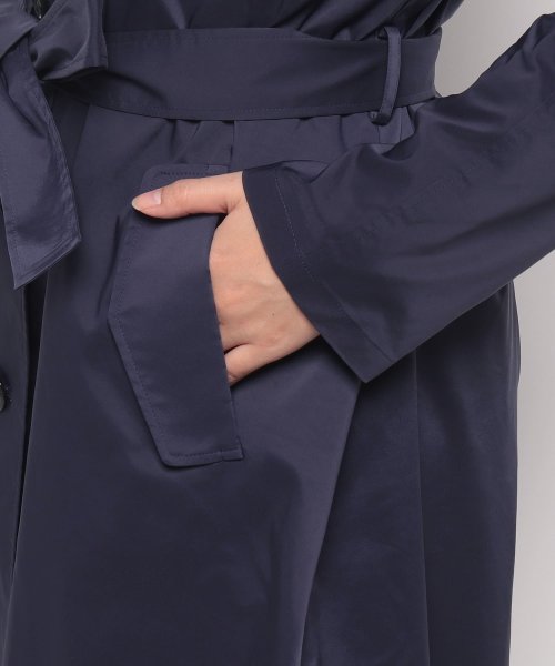 ミディ丈トレンチコート B80