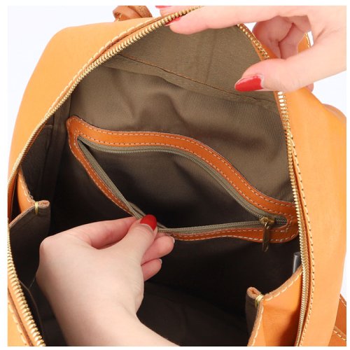 zucchero ズッケロ 49448 スクエアリュック ズッケロ zucchero レザー 約30cm／