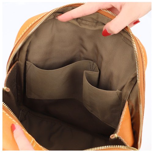 zucchero ズッケロ 49448 スクエアリュック ズッケロ zucchero レザー 約30cm／