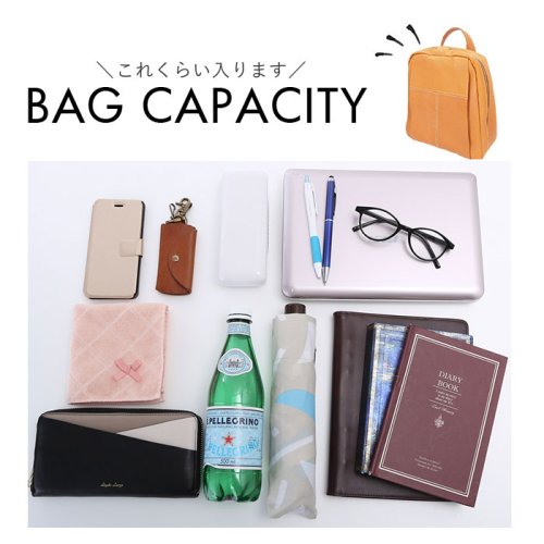 zucchero ズッケロ 49448 スクエアリュック ズッケロ zucchero レザー 約30cm／