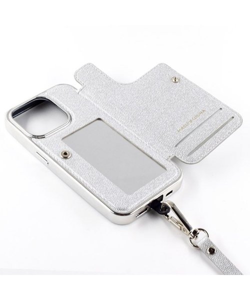 MAELYS LOUNA(マエリスルーナ)/(iPhone15 Pro) Cross Body Case Duo (silver)/img03