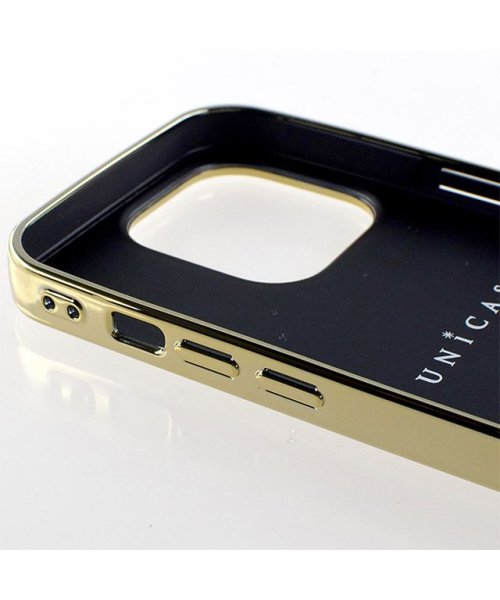 UNiCASE(ユニケース)/(iPhone15/14/13) Glass Shell Case (gold)/img03