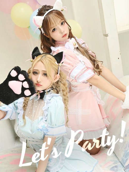 Rew-You(リューユ)/コスプレ ねこ アニマル 小物 かわいい 安い 豪華 セット 猫耳 しっぽ 手袋 Ryuyu/img07