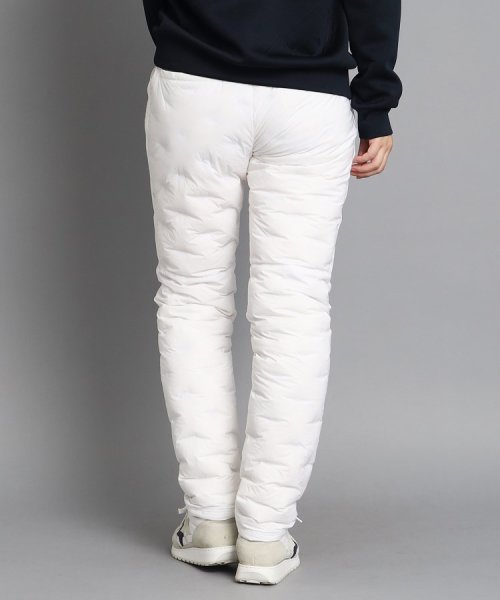 【撥水加工】サイドテロゴデザイン ダウンパンツ 