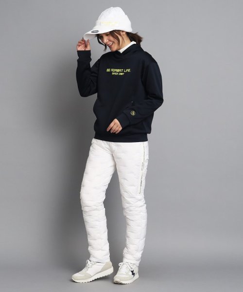 【撥水加工】サイドテロゴデザイン ダウンパンツ 