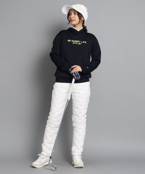 【撥水加工】サイドテロゴデザイン ダウンパンツ 