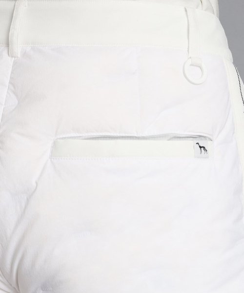 【撥水加工】サイドテロゴデザイン ダウンパンツ 