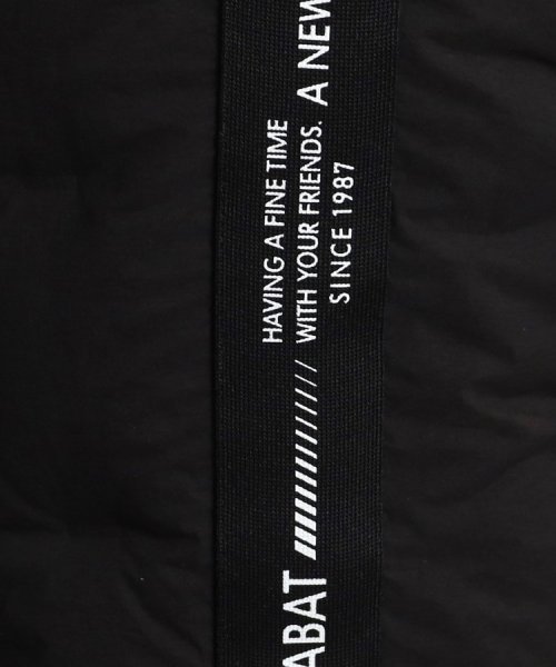 【撥水加工】サイドテロゴデザイン ダウンパンツ 