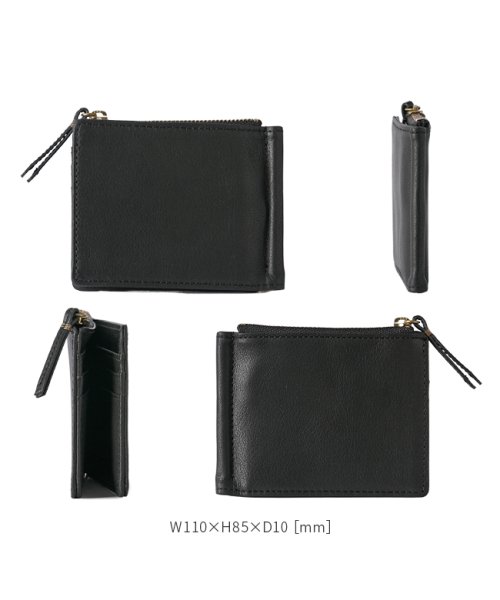 SLOW スロウ 財布 二つ折り財布 薄い財布 薄型 小銭入れ付き 本革 レザー ボーノ マネークリップ メンズ レディース bono so857l 