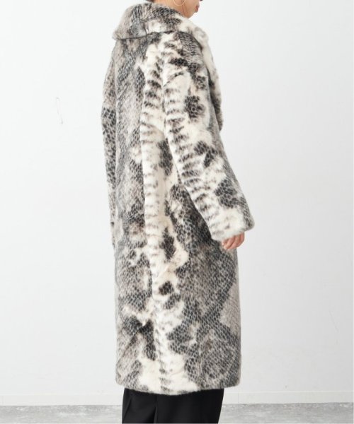 U by Spick&Span(ユーバイ　スピック＆スパン)/【JAKKE/ジャッキー】 KATIE COAT SNAKE PRINT/img02