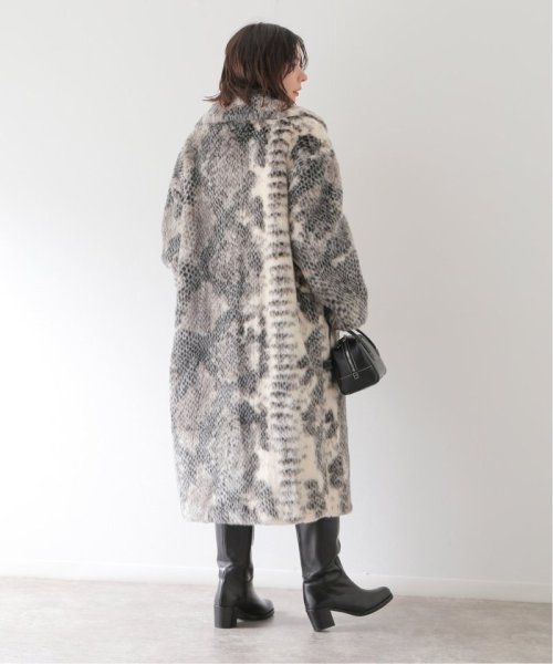 U by Spick&Span(ユーバイ　スピック＆スパン)/【JAKKE/ジャッキー】 KATIE COAT SNAKE PRINT/img13