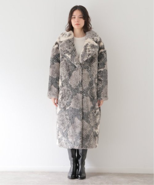 U by Spick&Span(ユーバイ　スピック＆スパン)/【JAKKE/ジャッキー】 KATIE COAT SNAKE PRINT/img14